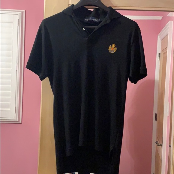 NWOT Rare Men’s Ralph Lauren Crest Logo Polo Sz M - Picture 2 of 9